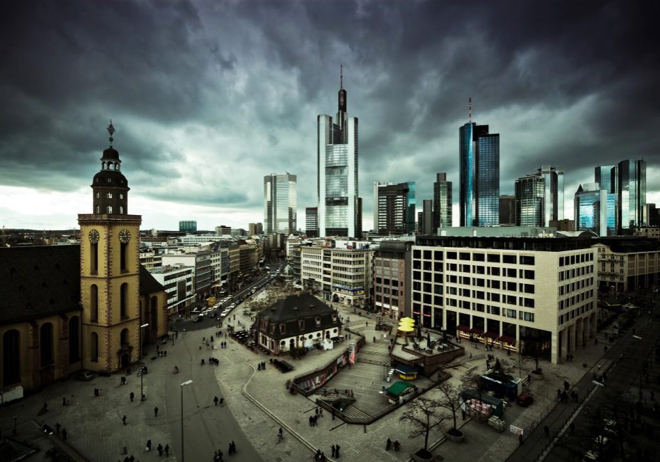 Clouds over Frankfurt