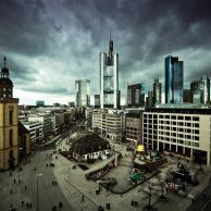 Clouds over Frankfurt